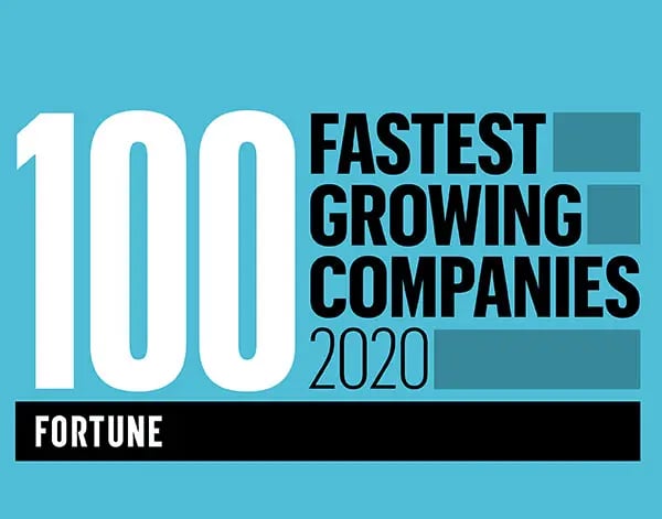 Fastest growing companies 2020