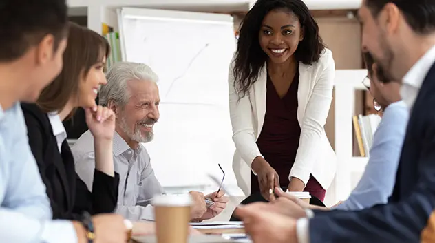 Image of people in a meeting